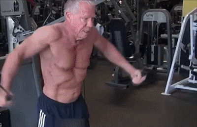 虽已年过80岁,但却朝气蓬勃,运动健身给他们带来浩大的改变