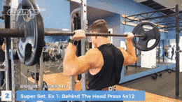 「干货」型男Abel Albonettis全套肩膀训练,带你榨干肩膀