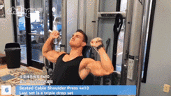 「干货」型男Abel Albonettis全套肩膀训练,带你榨干肩膀