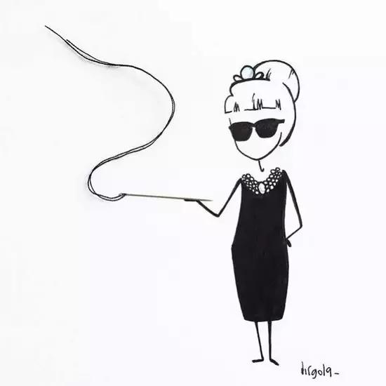 这50张图厉害了！单凭画霸的几根线条，就能画得唯妙唯俏