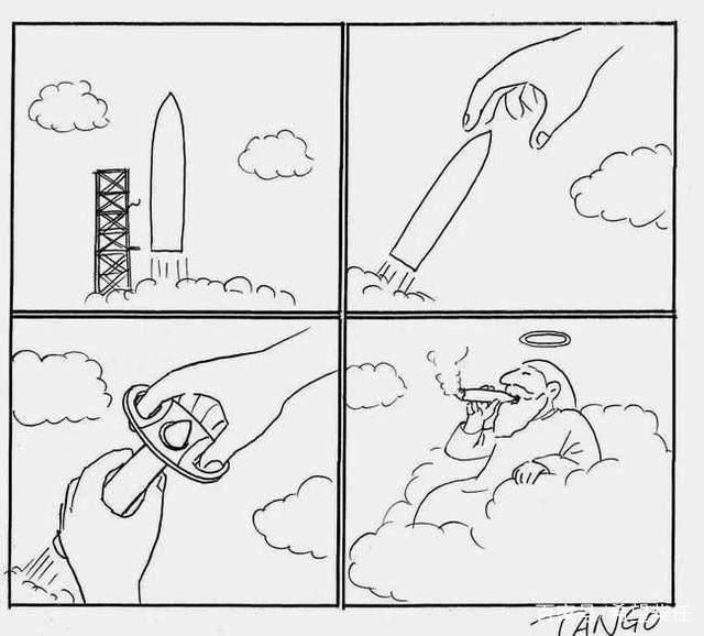 被这组无厘头漫画彻底征服了
