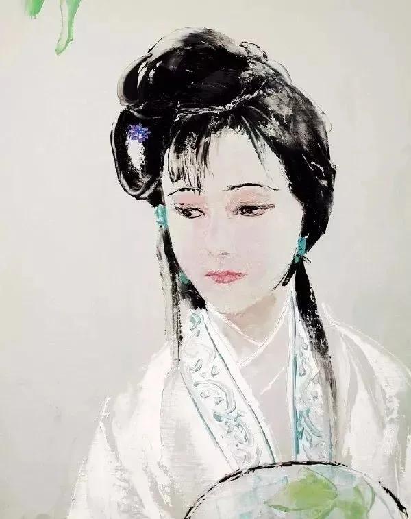 这竟是油画!别具一格的中国风油画,简直太撩人了!