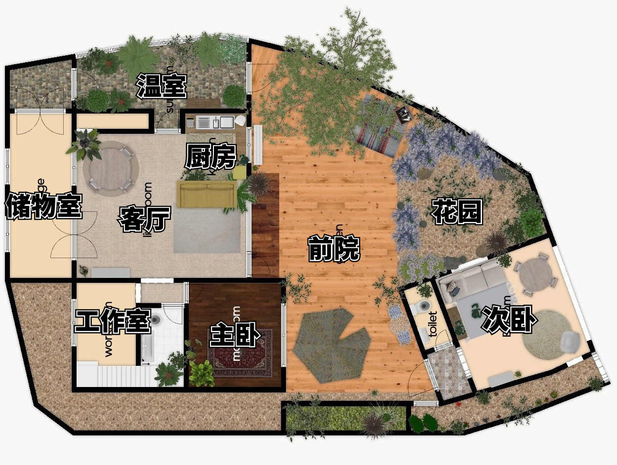 这也太秀了吧！她把农村老房子改成“豪宅”度假屋，真想搬进去